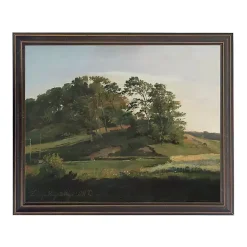 Online Kirklands Home Landscape Framed Art Print Green