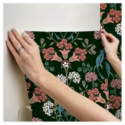 Sale Kirklands Home Green Meadow Peel & Stick Wallpaper