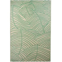 Clearance Kirklands Home Green Palm Leaf Outdoor Area Rug, 4x6