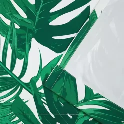 Outlet Kirklands Home Green Palm Leaf Outdoor Curtain Panel Set, 96 in.