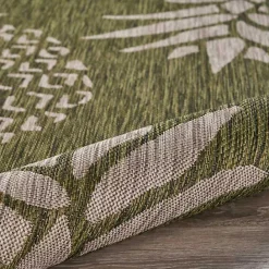 Outlet Kirklands Home Pineapple Indoor/Outdoor Area Rug, 5x7 Green