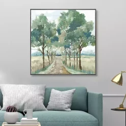 Discount Kirklands Home Green Reverie Framed Canvas Art Print
