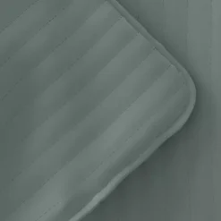 Outlet Kirklands Home Stitched Stripes 3-pc. King Quilt Set Green
