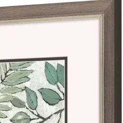 Best Kirklands Home Green Summer Leaves Framed Art Prints, Set of 2