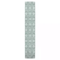 Best Kirklands Home Symmetrical Vines Table Runner Green