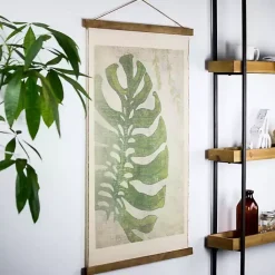 Sale Kirklands Home Taro Scroll Tapestry Green