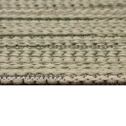 Clearance Kirklands Home Woven Lines Indoor/Outdoor Runner, 1x4 Green