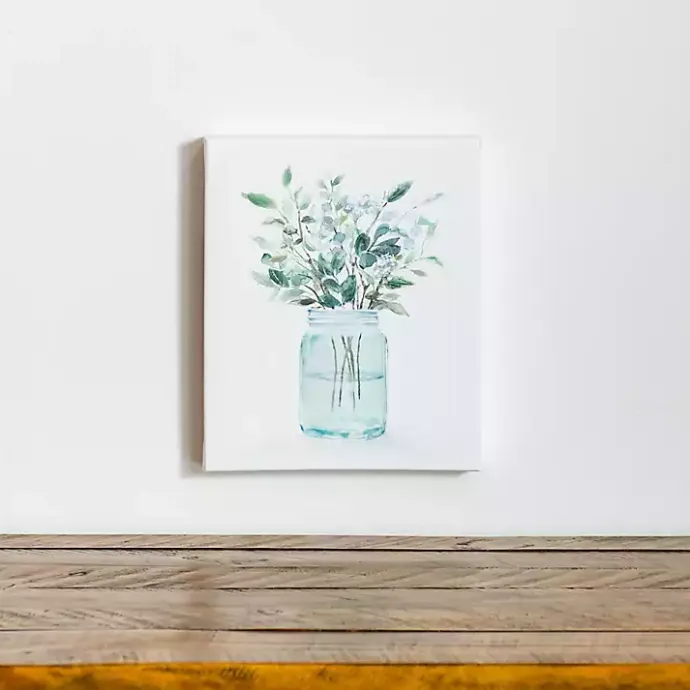 Best Kirklands Home Greenery Bottle II Canvas Art Print