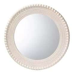 Kirklands Home Halle Pearl Wall Mirror White