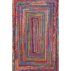 Clearance Kirklands Home Hand Braided Tammara Area Rug, 5x8 Multi