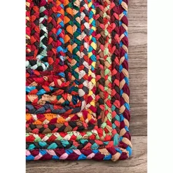 Clearance Kirklands Home Hand Braided Tammara Area Rug, 5x8 Multi