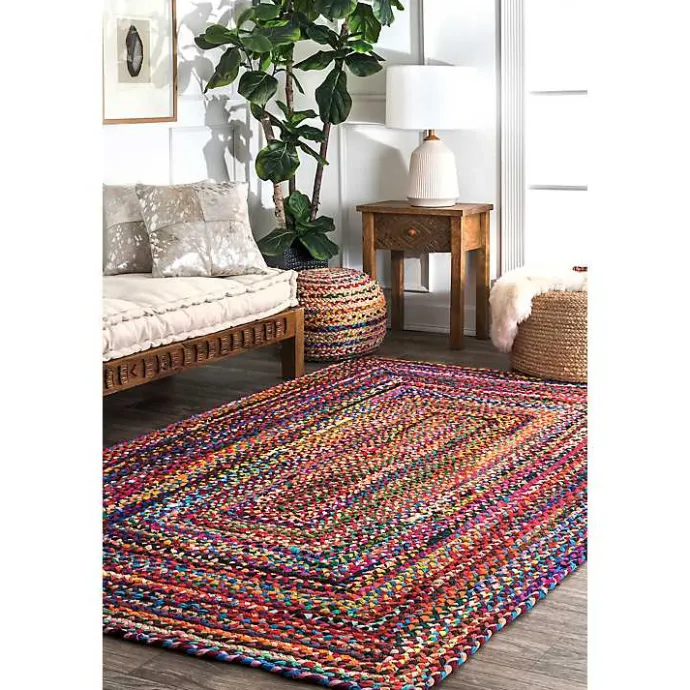 Online Kirklands Home Hand Braided Tammara Area Rug, 8x10 Multi