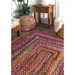 Online Kirklands Home Hand Braided Tammara Area Rug, 8x10 Multi