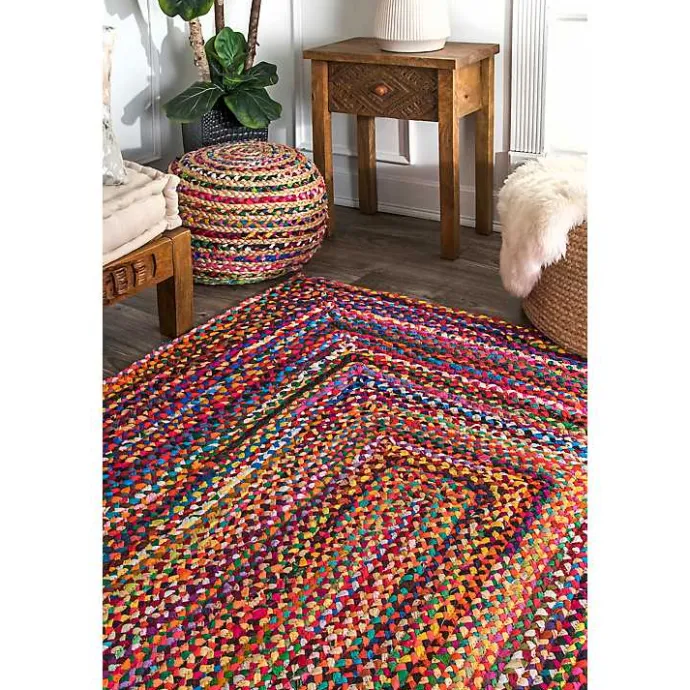 Online Kirklands Home Hand Braided Tammara Area Rug, 8x10 Multi