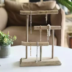 Discount Kirklands Home Handmade Driftwood Large Jewelry Stand Brown
