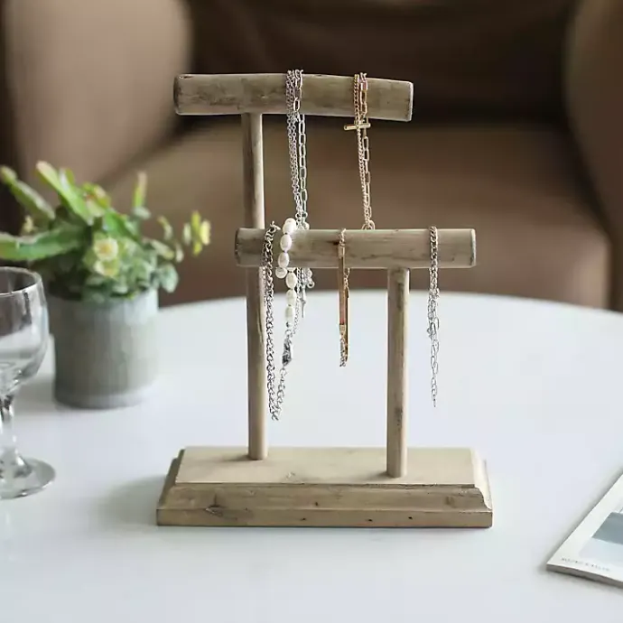 Sale Kirklands Home Handmade Driftwood Medium Jewelry Stand Brown