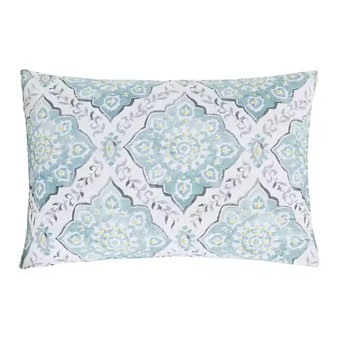 Best Kirklands Home Harlen Mosaic 3-pc. Full/Queen Quilt Set Blue