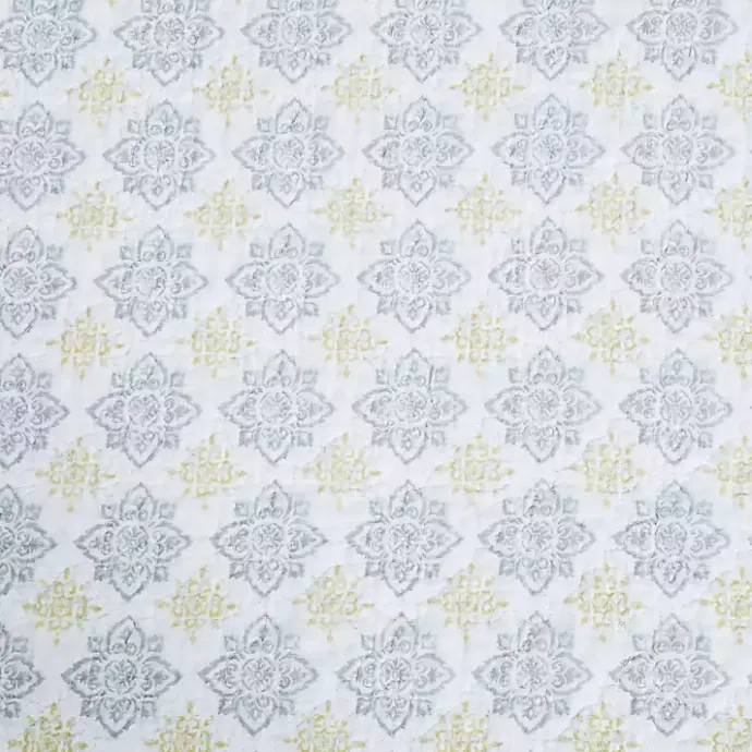 Best Kirklands Home Harlen Mosaic 3-pc. Full/Queen Quilt Set Blue