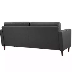 Discount Kirklands Home Heather Chelsea Modern Sofa Gray