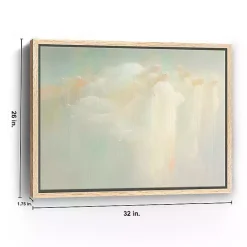 Outlet Kirklands Home Heavenly Messengers Framed Canvas Art Print, 26x32 Multi