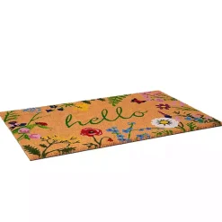 Online Kirklands Home Hello Wildflower Doormat