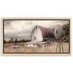 Sale Kirklands Home Henderson Bay Farm Framed Canvas Art Print