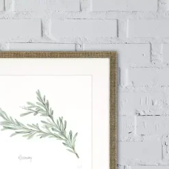 Discount Kirklands Home Herbs 4-pc. Gold Framed Art Print Set Green