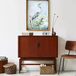 Best Kirklands Home Heron Wood Framed Canvas Art Print