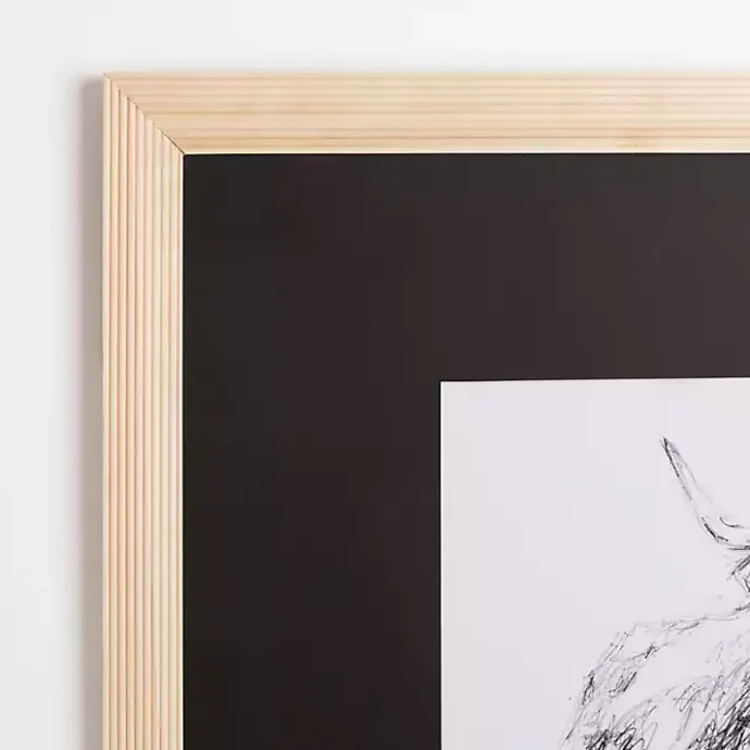 Sale Kirklands Home Highland Cattle Sketch Framed Art Print
