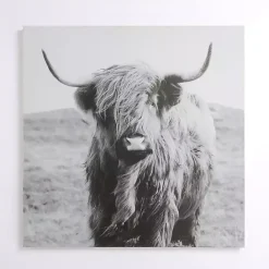 Discount Kirklands Home Highland in the Wild Canvas Art Print Gray