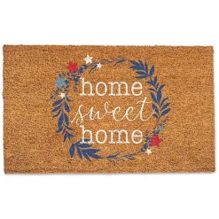 Best Kirklands Home Home Sweet Home Wreath 4th of July Doormat