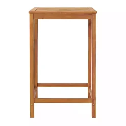 Hot Kirklands Home Honey Acacia Wood Bar Height 3-pc. Bistro Set Tan