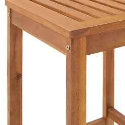 Hot Kirklands Home Honey Acacia Wood Bar Height 3-pc. Bistro Set Tan