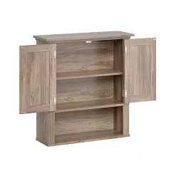 Hot Kirklands Home Honey Woodgrain Wall-Mounted Cabinet Tan