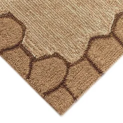Clearance Kirklands Home Honeycomb Bees Outdoor Area Rug, 5x7