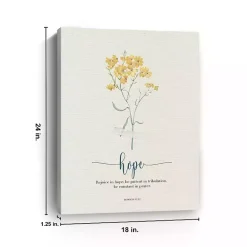 Best Kirklands Home Hope Affirmations Canvas Art Print, 18x24 in.