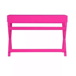 Online Kirklands Home Hot Wood 2-Drawer Peggy Desk Pink