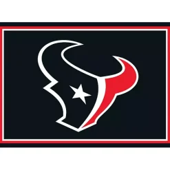 Kirklands Home Houston Texans Area Rug, 3x4 Black