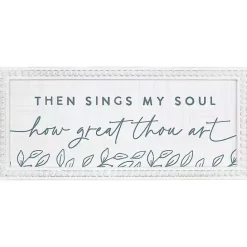 Online Kirklands Home How Great Thou Art Wall Plaque