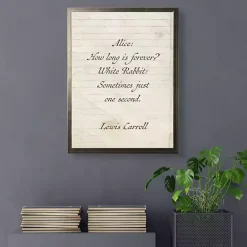 Kirklands Home How Long is Forever Wall Plaque White