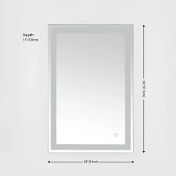 Sale Kirklands Home Hyatt LED Rectangular Wall Mirror