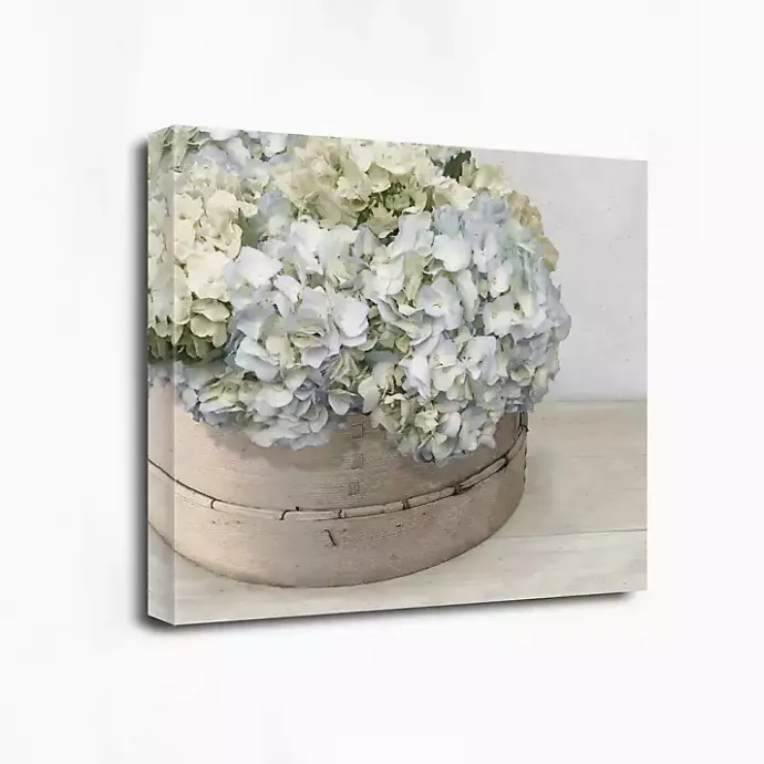 Clearance Kirklands Home Hydrangea Cluster Canvas Art Print