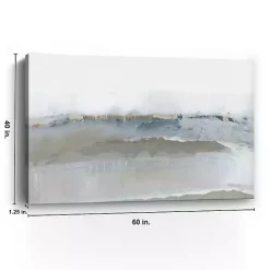 Best Kirklands Home Icy Snow II Canvas Art Print, 60x40 in.