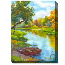 Discount Kirklands Home Idle Time Outdoor Canvas Art Print