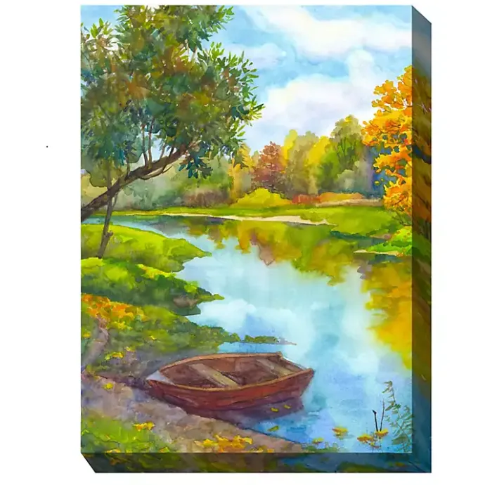 Discount Kirklands Home Idle Time Outdoor Canvas Art Print