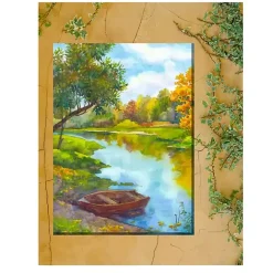 Discount Kirklands Home Idle Time Outdoor Canvas Art Print