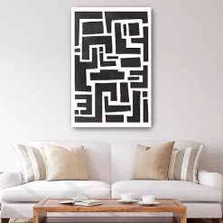 Clearance Kirklands Home Imperfect Shapes Canvas Art Print