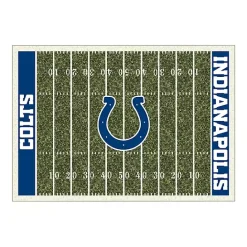 New Kirklands Home Indianapolis Colts Home Field Area Rug, 6x8 Blue