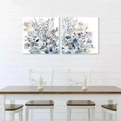 Hot Kirklands Home Indigo and Ochre 2-pc. Canvas Art Set