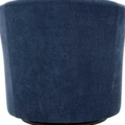 Online Kirklands Home Indigo Chloe Swivel Accent Chair Blue